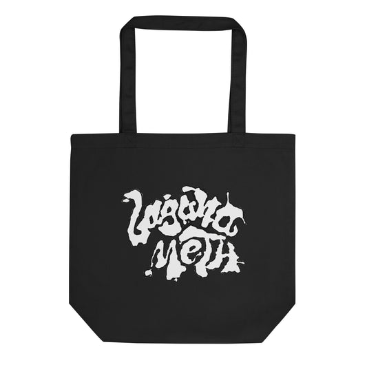 Laguna Meth Organic Tote Bag (New Black/White Design)